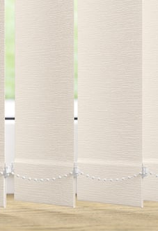 Toulouse (Blackout), Textured Brown - Vertical Blind Slats
